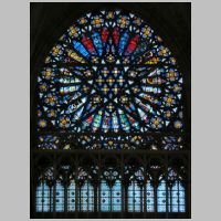 Rouen, Saint-Ouen, Rose, bras nord du transept, photo Tango7174, Wikipedia.jpg